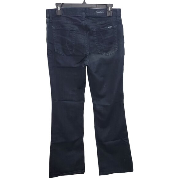 David Kahn Jeanswear Women's Emily Bootcut Rio Dark Indigo Wash Stretch Denim 10 - Picture 10 of 10